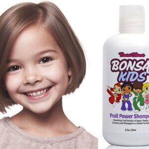 Bonsai Kids Shampoo - 8oz Gentle Daily Cleansing Shampoo for Kids & Toddlers